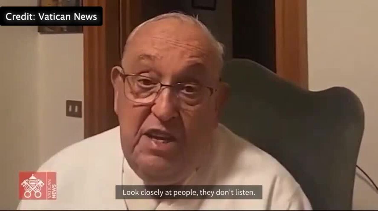 Late Pope Francis' message to youth: "Learn to listen"
