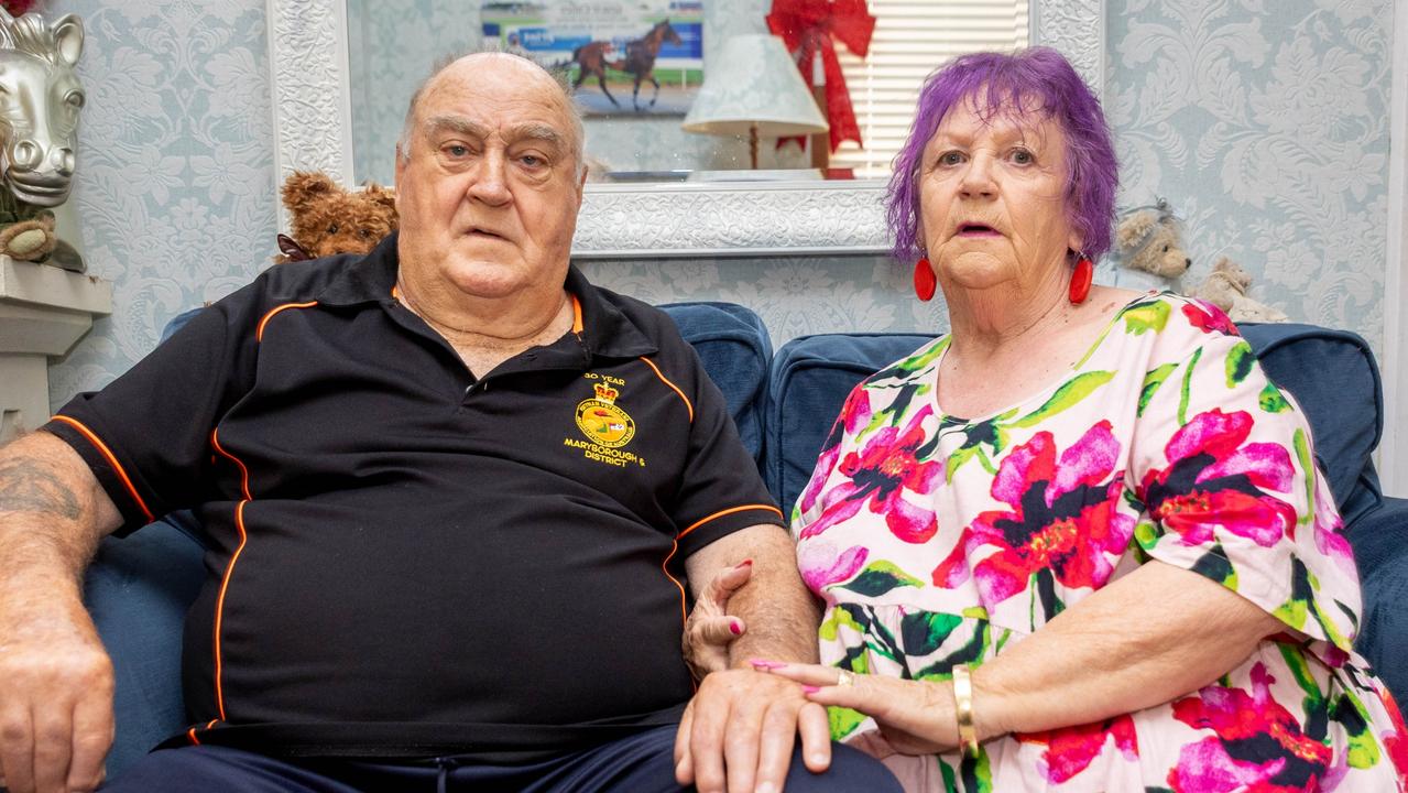 Danny and Helen McIver have experienced huge tragedies in life and the scam is another huge blow. Mr McIver wanted to see the money look after his family as his health suffers. Picture: Media Mode/news.com.au