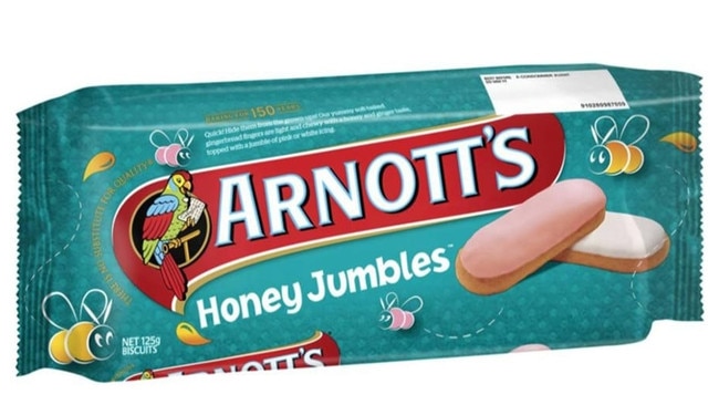 The iconic Honey Jumbles have been discontinued. Picture: Supplied