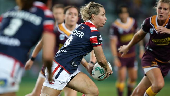 Kylie Hilder has been honoured to be part of the inaugural NRLW season. Pic: Jonathan Ng