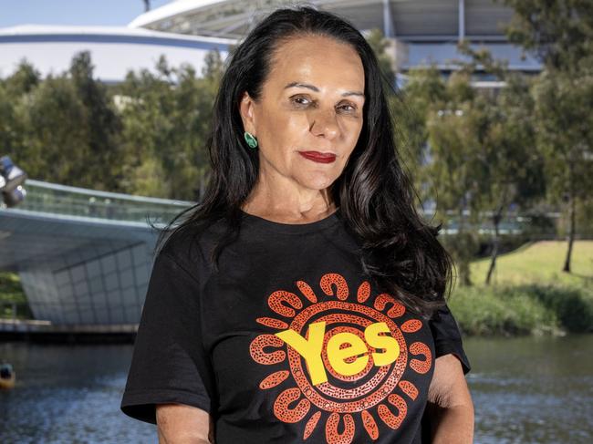 ADELAIDE, AUSTRALIA - Advertiser Photos OCTOBER 9, 2023: Linda Burney Minister for Indigenous Australians in Adelaide today. Picture: Emma Brasier