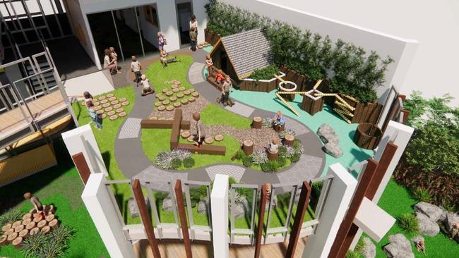 Inside plans for the Kool Beanz Academy Harrup Park childcare centre currently under construction along Juliet St in Mackay. Picture: Contributed