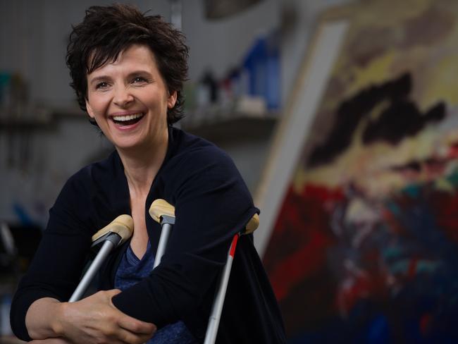 Juliette Binoche in a scene from Words and Pictures