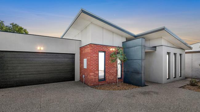 The home occupied its own title at the rear of the development.