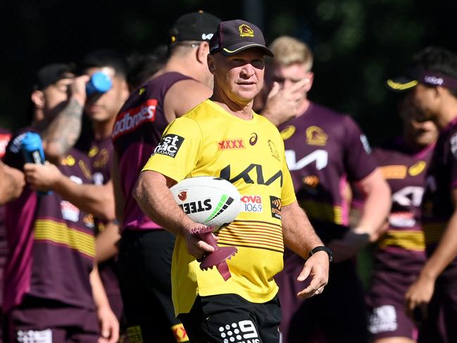 Allan Langer is believed to be contemplating a Broncos exit following Kevin Walters’ axing. Picture: Bradley Kanaris/Getty Images