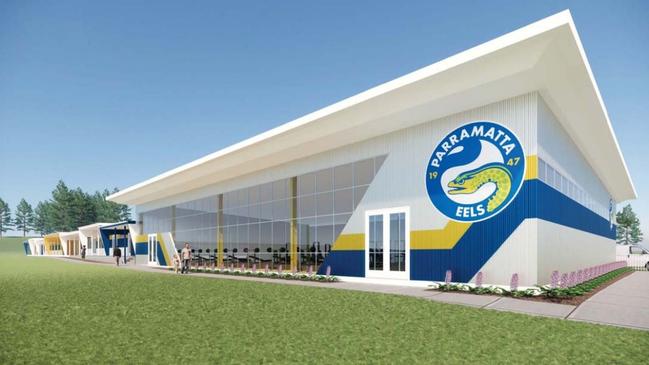 Artist impressions of the $40 million Parramatta Eels Centre of Excellence.