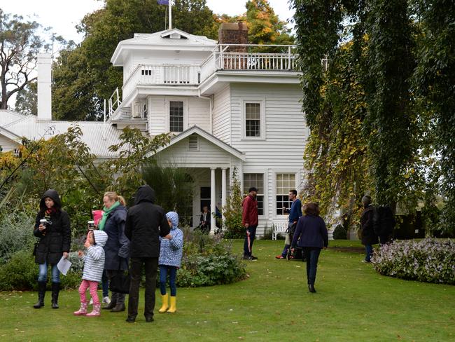 Families enjoy Cruden Farm Open Day. Picture: Kylie Else