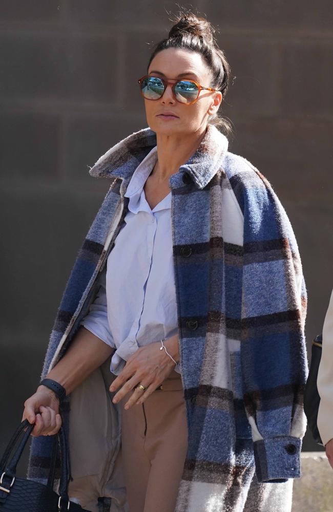 Dr Strange actress Zara Phythian outside Nottingham Crown Court. Picture: Jacob King/PA Wire/AAP