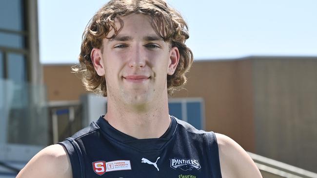 17/10/23. SANFL: South Adelaide's top 2 AFL draft prospects -  Taylor Goad at Noarlunga Oval. Picture: Keryn Stevens