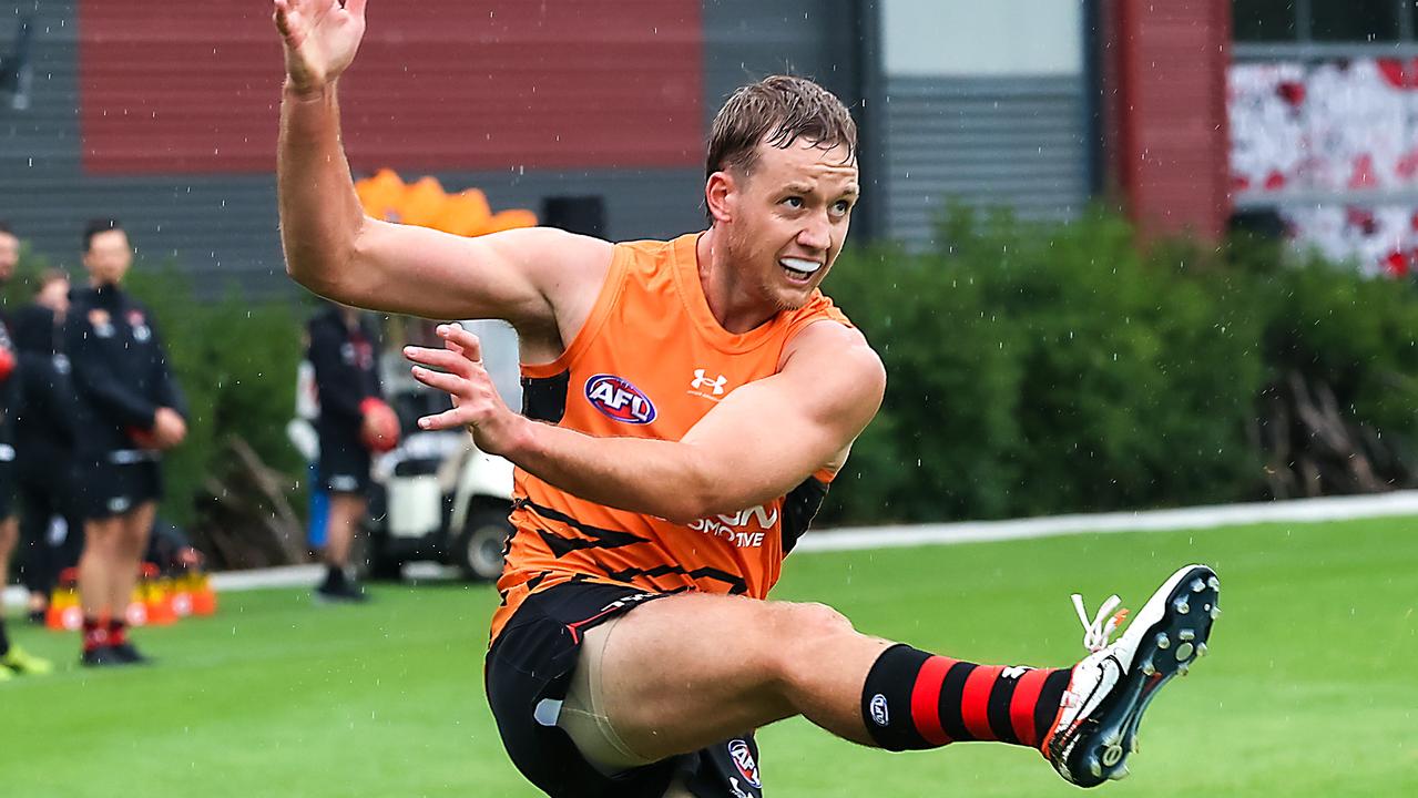 AFL. Essendon FC has an open training session with fans in attendance. Picture: Ian Currie