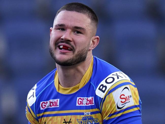 James Bentley plays for the Leeds Rhinos in the Super League