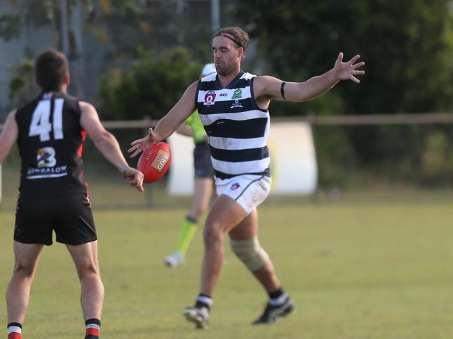 Kye Chapple of the Port Douglas Crocs at Griffiths Park. Picture: Harry Murtough