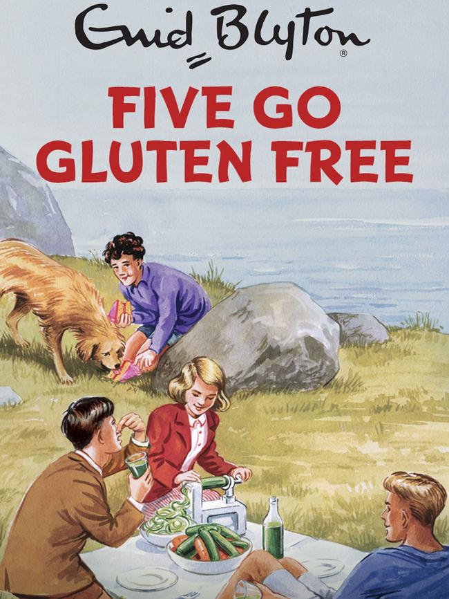 One of the new Famous Five books.