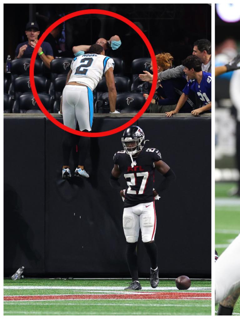 Falcons vs Panthers Week 10 TNF thread: DJ Moore's helmet tossing revenge  game - Niners Nation