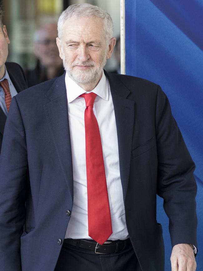 British Labour leader and Leader of the Opposition, Jeremy Corbyn has found himself behind in the polls, despite the chaos in government. Picture: Thierry Monasse/Getty