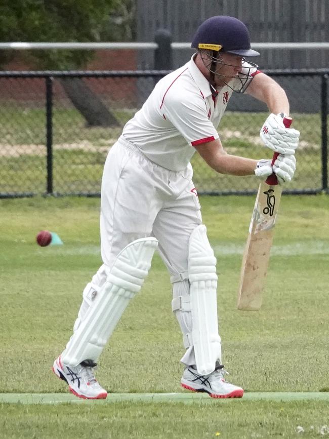 Baden Powell batter Travis Kellerman. Picture: Valeriu Campan