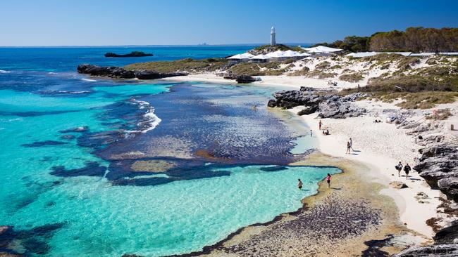 The Basin, Rottnest Island. Picture: Tourism WA