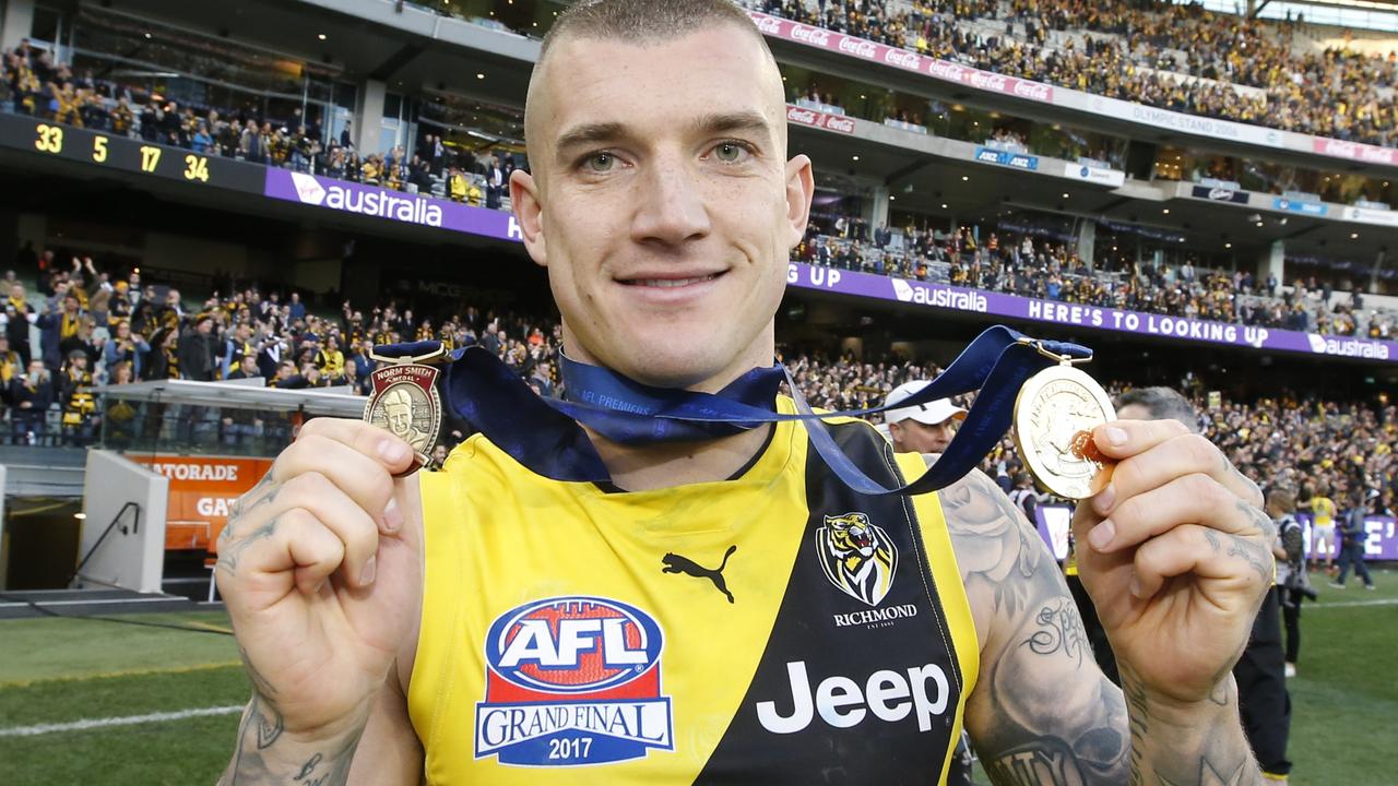 Will Dustin Martin claim a second Norm Smith Medal? Picture: David Caird