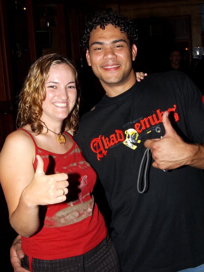 Social Pix about town.. Shenanigans.. Pictured l-r is Jacqui and Peter.