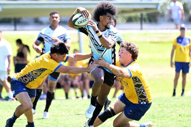 Fiji rugby 7's in Brisbane. Saturday October 6, 2024. Picture, John Gass