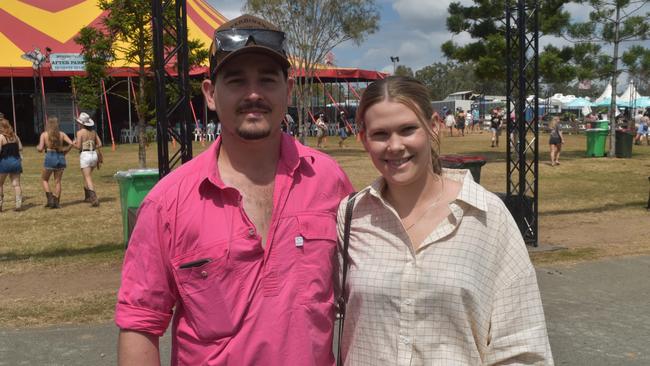 Jared and Anne at CMC Rocks 2024. Picture: Aaron Goodwin