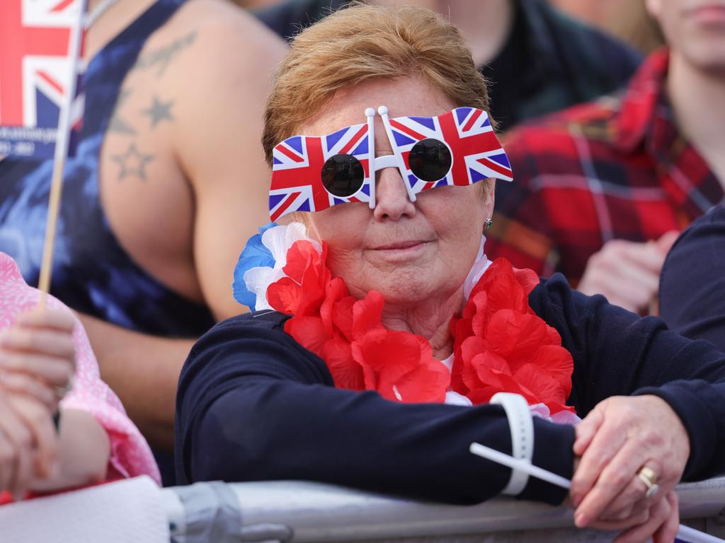 A member of the public on The Mall. Picture: Getty