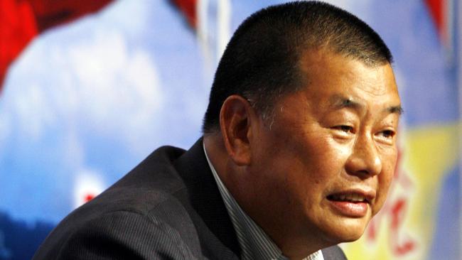 Outspoken Hong Kong media tycoon Jimmy Lai’s home was firebombed yesterday.