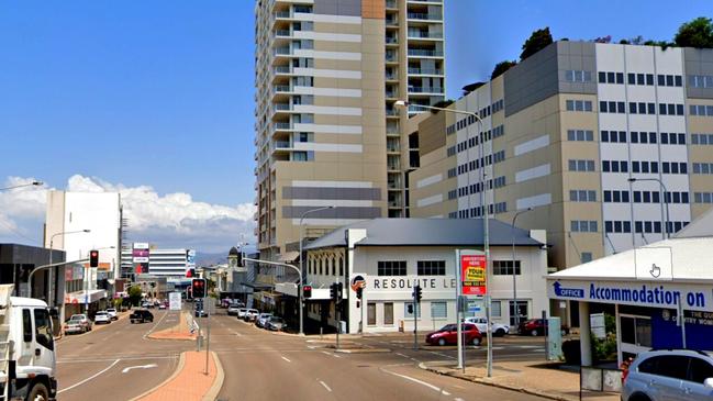 Drug hot spots in Townsville were around the Flinders St Mall, along Denham, Walker and Ogden streets, police data revealed. Picture: Google