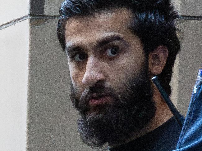 Bail application for Adris Kheyali accused of the murder of notorious bikie Mohammed Akbar Keshtiar, known as Afghan Ali. Picture: Jason Edwards