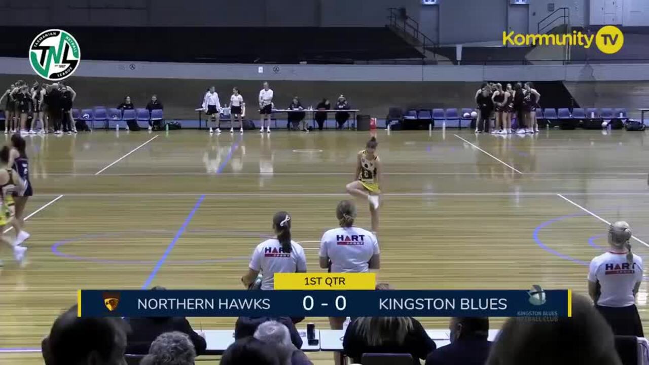 Replay: Hawks v Kingston (Opens)—2025 Tasmanian Netball League Round 15