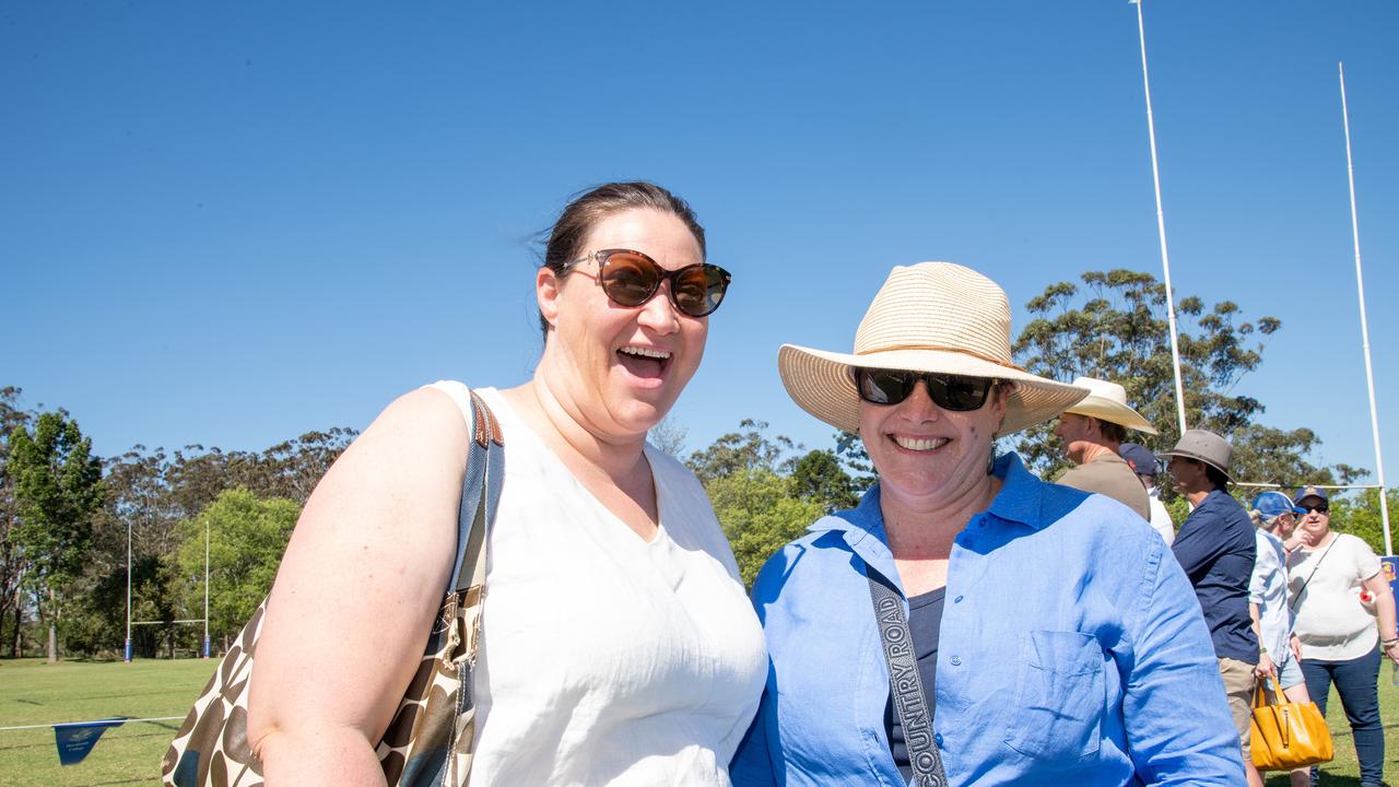 Trish Darvall (left) and Briony Hoare. Picture: Bev Lacey