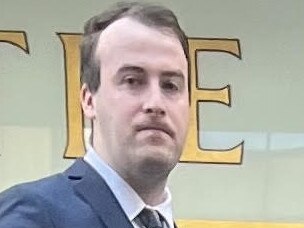 Curtis McNulty outside court.