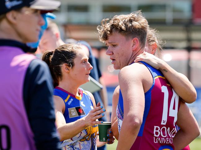 Dakota Davidson of the Lions. Picture: Dylan Burns/AFL Photos via Getty Images)