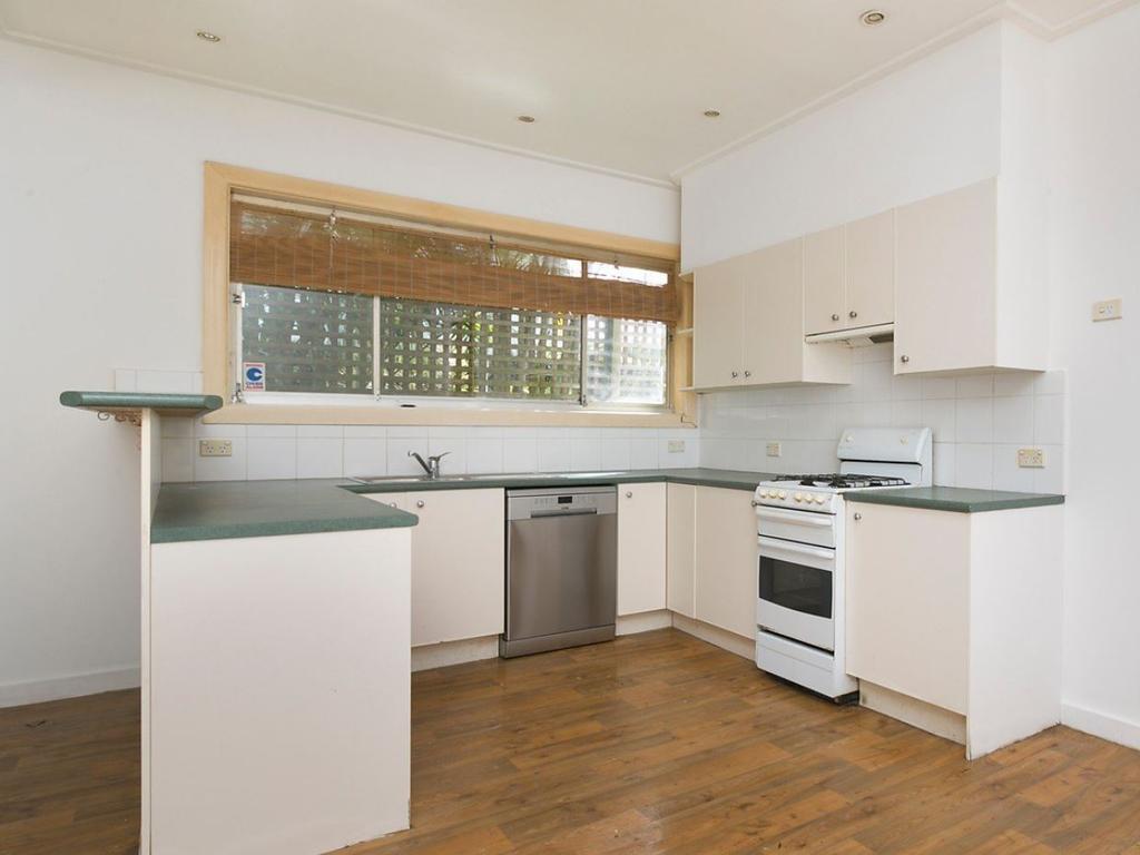 The former kitchen really showed the age of the property. Picture: Supplied.