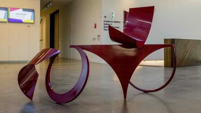 A sculpture in the new $60.5m HOTA Gallery at Surfers Paradise. Picture: Jerad Williams