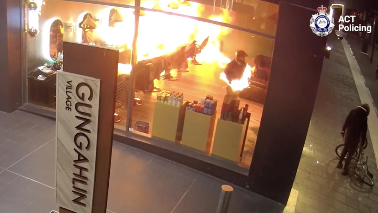 ACT Policing Releases CCTV Footage Of Arson Attack At Gold Blade ...