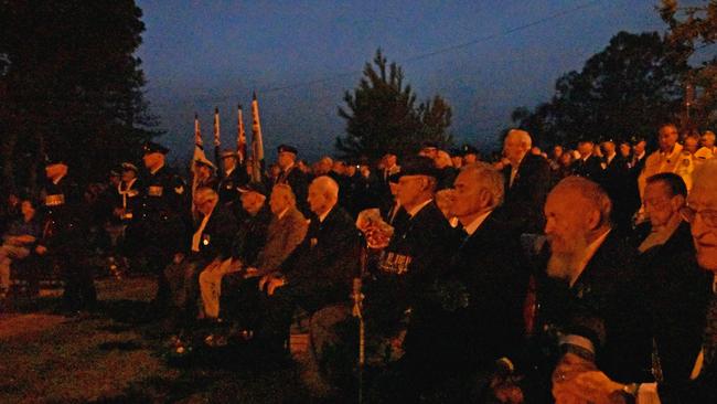 Evans Head Anzac Day Dawn Service. File image.