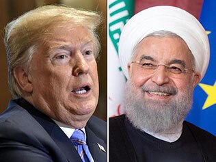 Iran and US engaged in a war of words on Twitter.