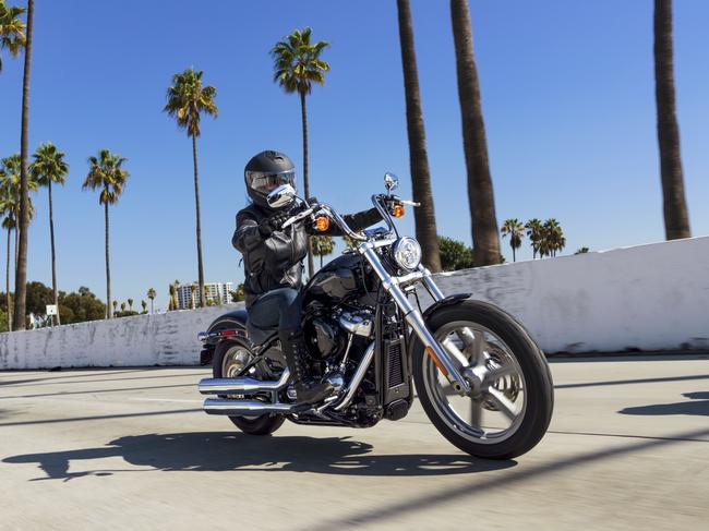 EMBARGO FOR TWAM 26 NOVEMBER 2022. FEE MAY APPLY.  Harley-Davidson Softail Standard. Photo: Scott Toepfer/Supplied