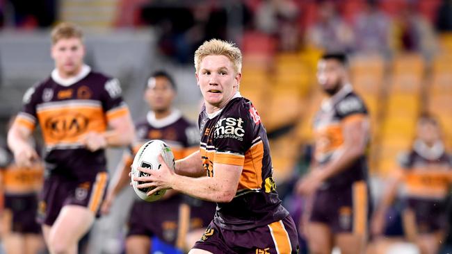 Tom Dearden was one of the few standouts for the Broncos. Picture: Getty Images.