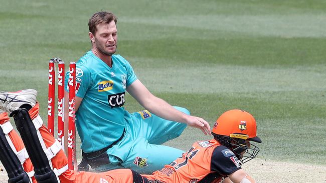 Mark Steketee had a rare off day for the Heat. Picture: Getty Images