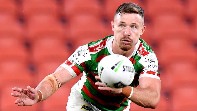 South Sydney star Damien Cook. Picture: Bradley Kanaris/Getty Images