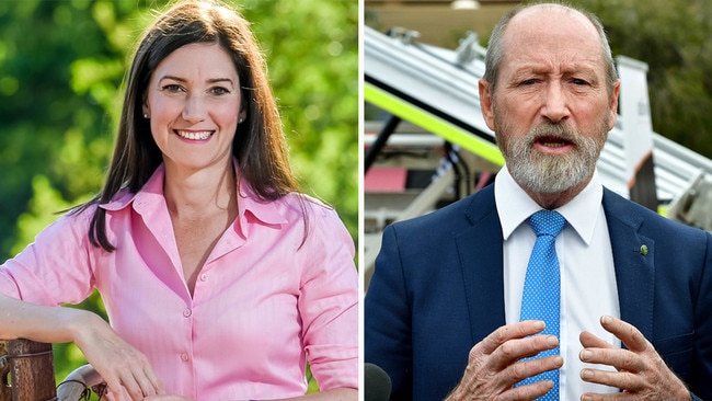 Nicolle Flint and Rowan Ramsey, the two federal Liberal MPs that GetUp will target ahead of the federal election