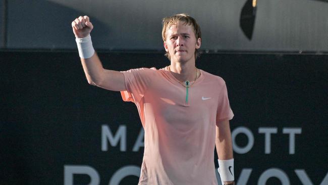 Sebastian Korda fought gallantly. Picture: AFP