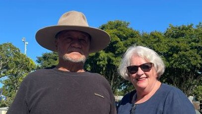 Ngatoko and Gail Kupe at the Sunshine Coast Agricultural Show 2023.