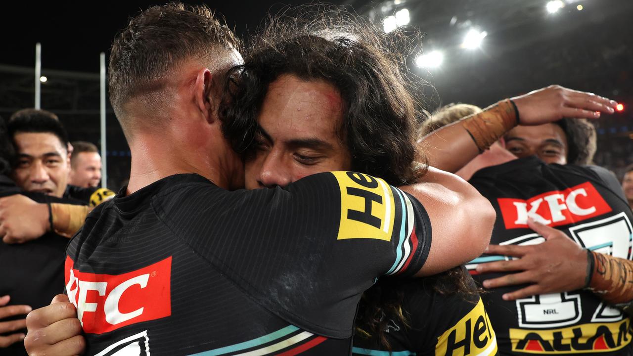 Are the Panthers the greatest team ever? Jarome Luai thinks so. Picture: Matt King/Getty Images