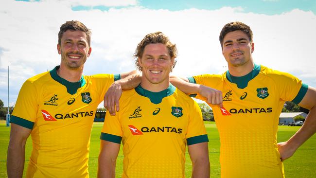 The Wallabies’ new kit.