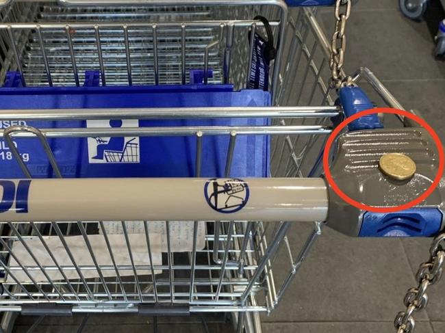Aldi shopper’s surprising trolley act