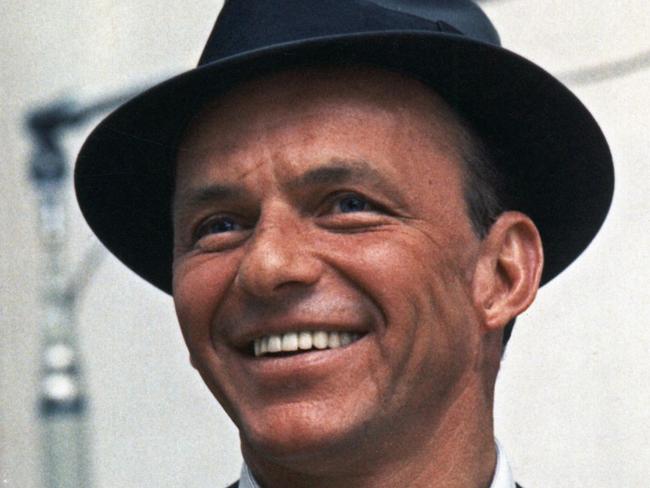 Singer Frank Sinatra. Images for new 2011 Sinatra: Best of the Best CD compilation.