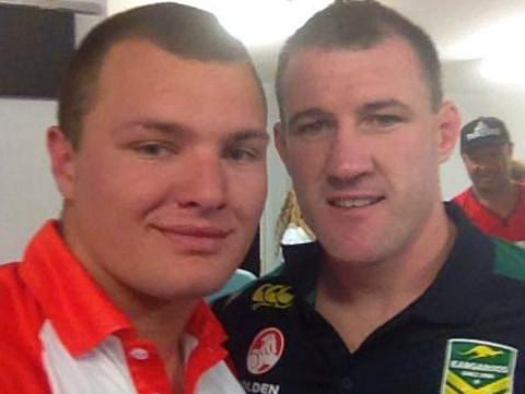 Facebook pics of Blaine Rozs killed by a tractor at a turf farm.